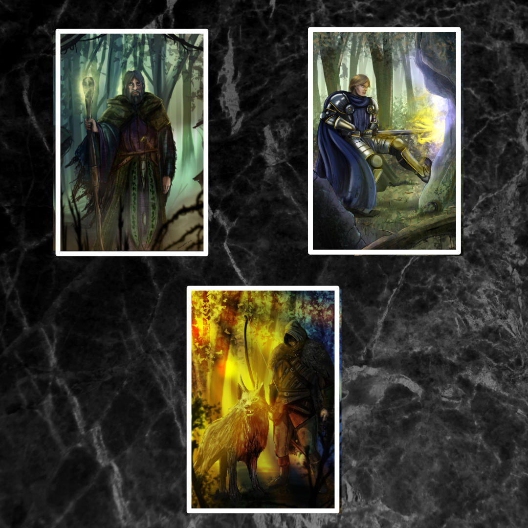 Character Art Collection - A Stone Of Destiny And Despair - Digital Copy