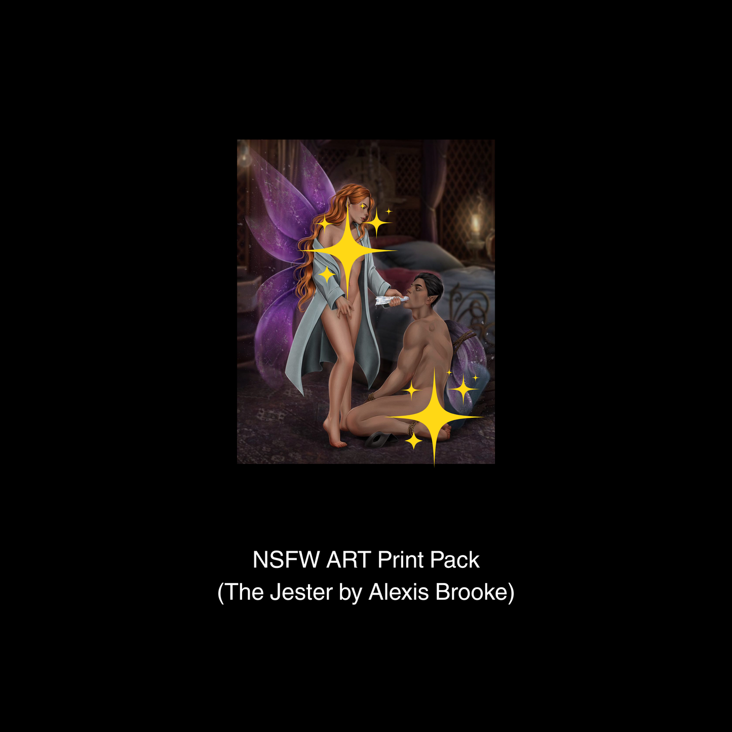 The Fae Court NSFW Art Print Pack