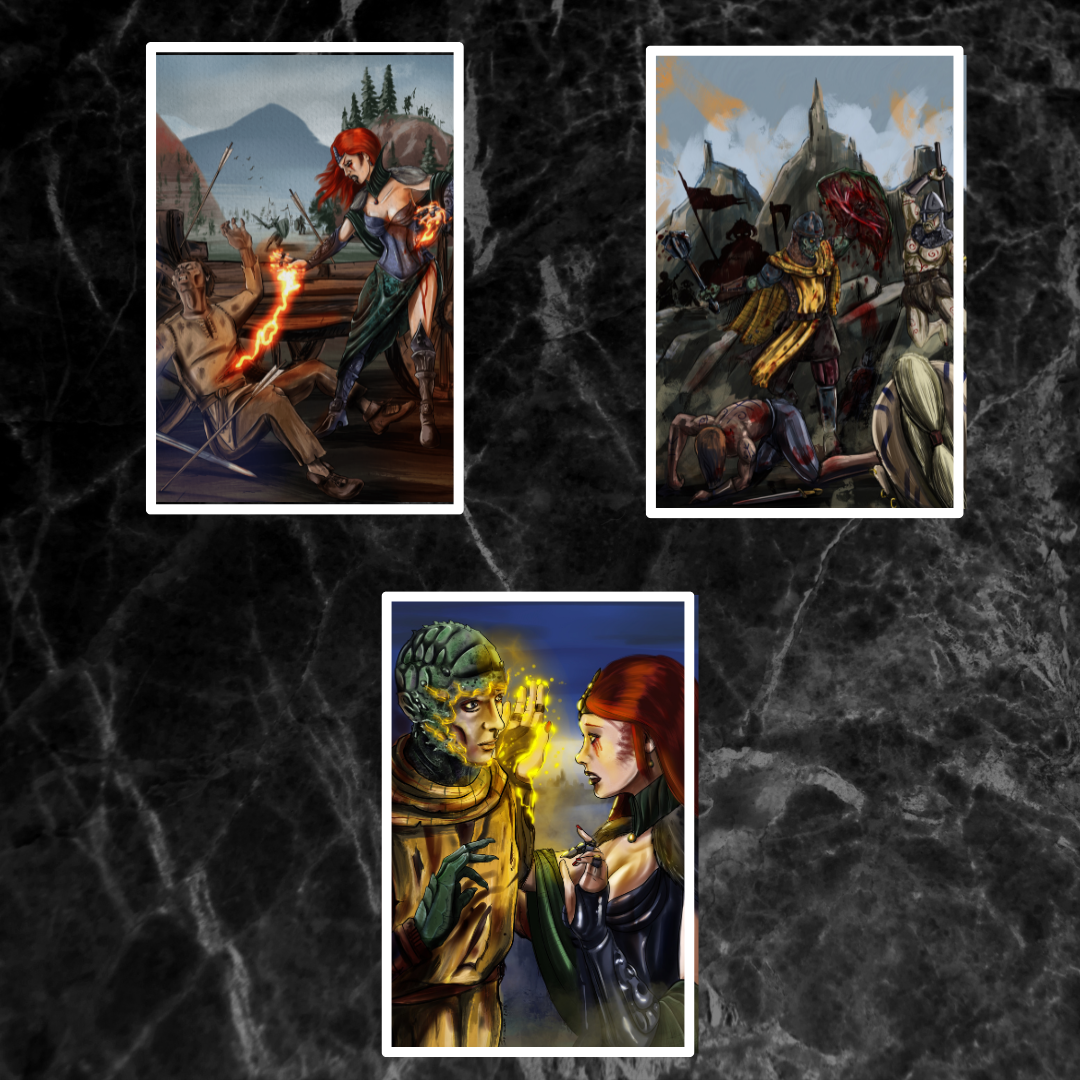 Character Art Collection - A Kingdom Of Courage And Cruelty