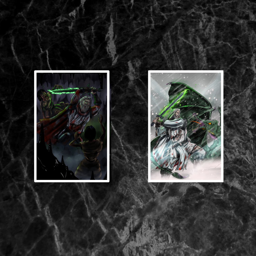 A Frost Of Fear And Fortitude - Character Art Collection - Digital Pack