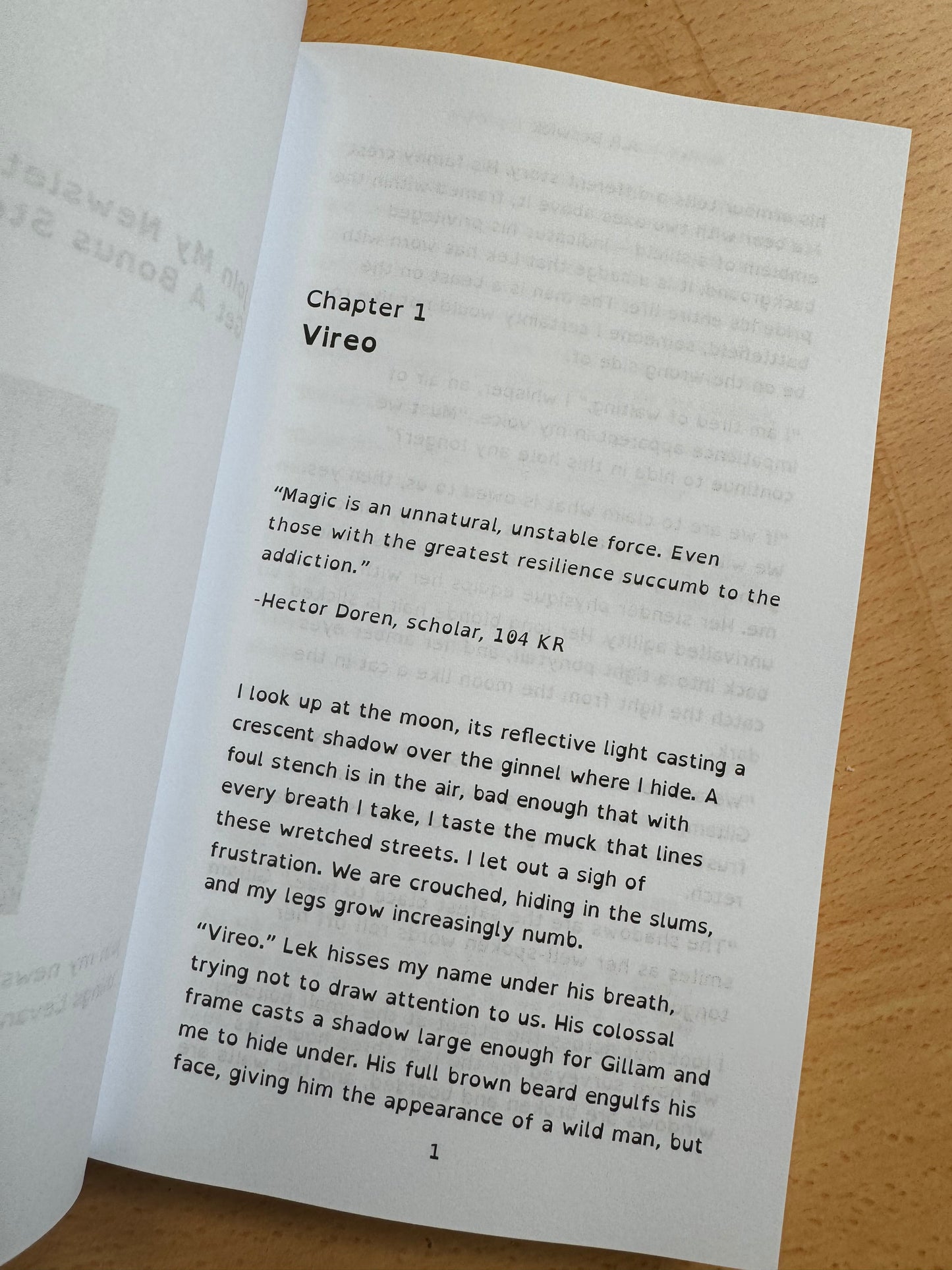 A Forest Of Vanity And Valour