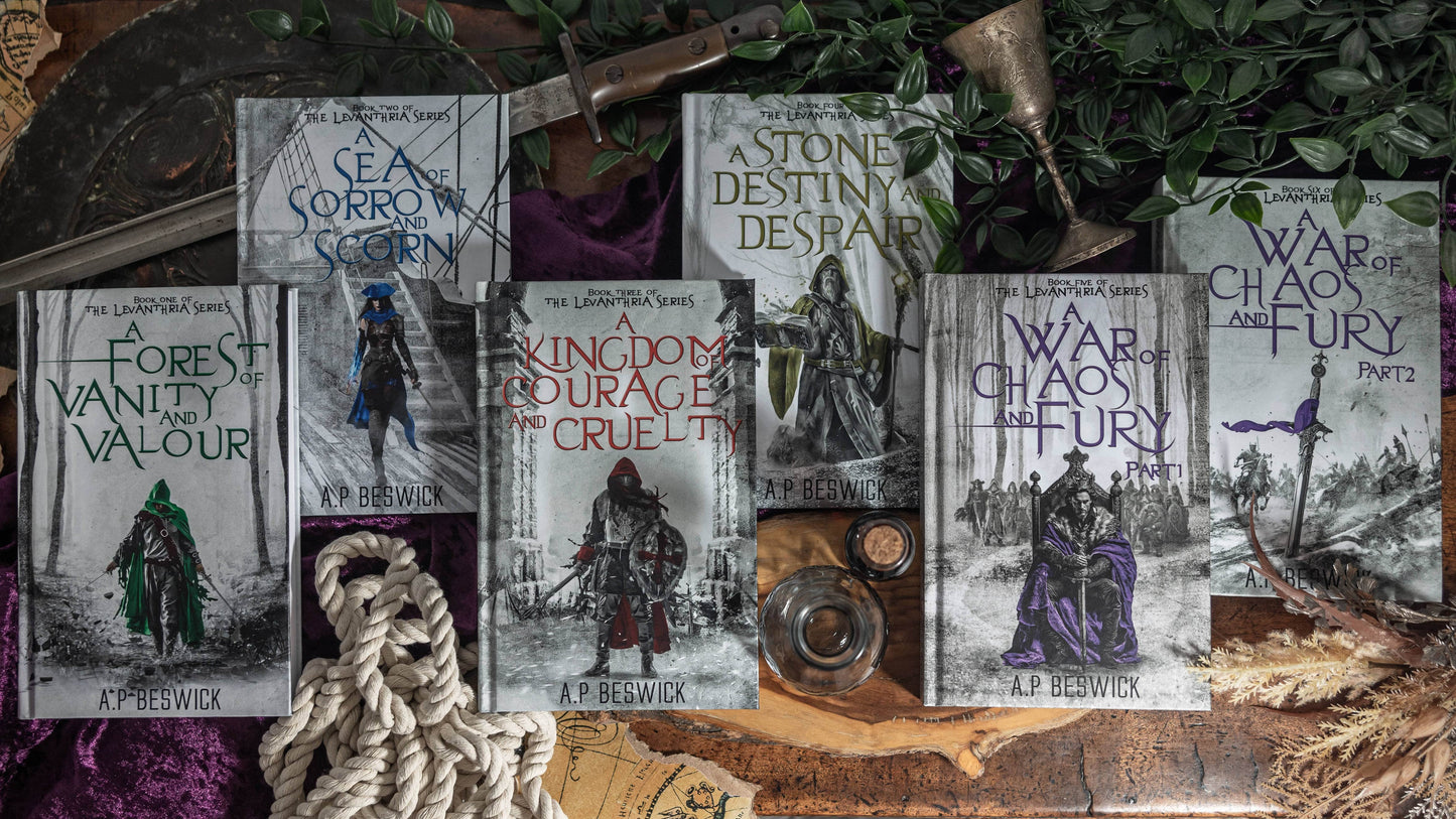 The Levanthria Series – Standard Edition Bundle (Hardback)