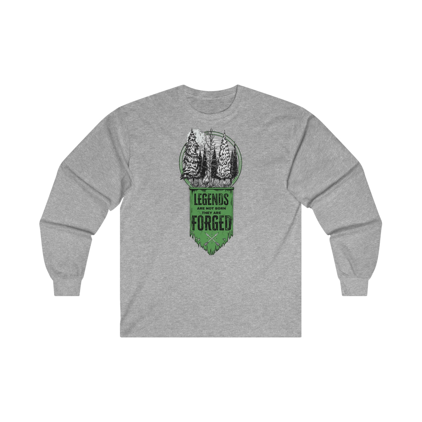 Legends 'A Forest Of Vanity And Valour' Ultra Cotton Long Sleeve Tee