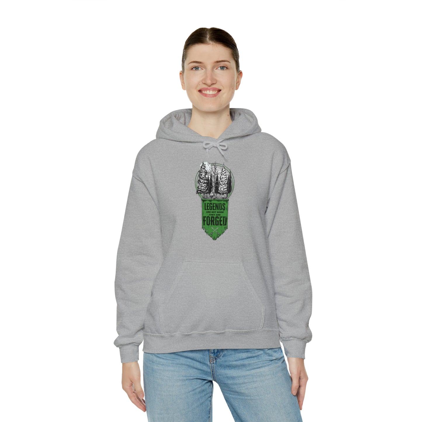 Legends 'A Forest Of Vanity And Valour' Unisex Heavy Blend™ Hooded Sweatshirt (UK)