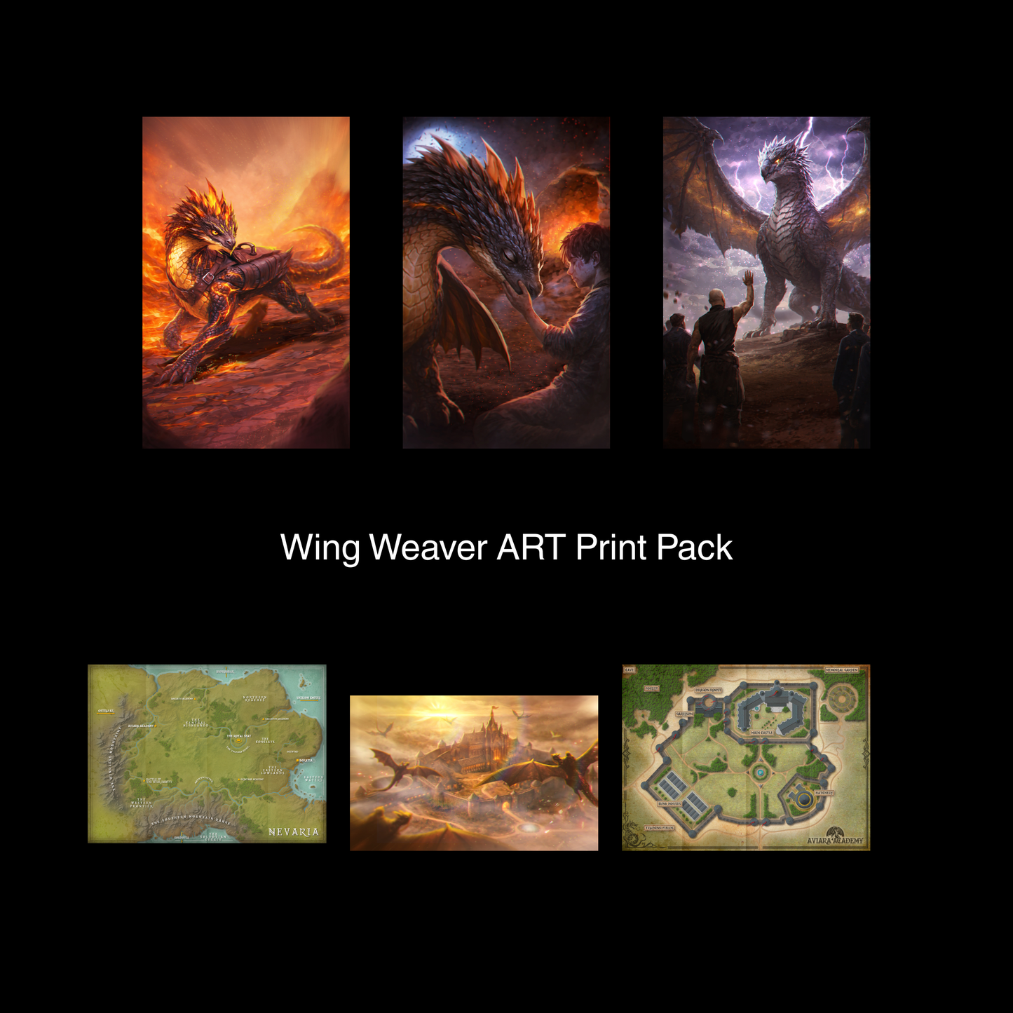 Wing Weaver Art Print Pack